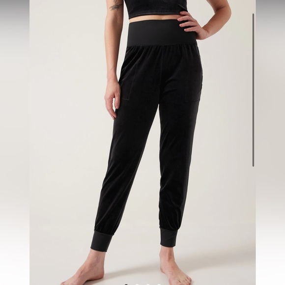 Track Pants Athleta Velvet Joggers Athleta Salutation Velvet - Main Image